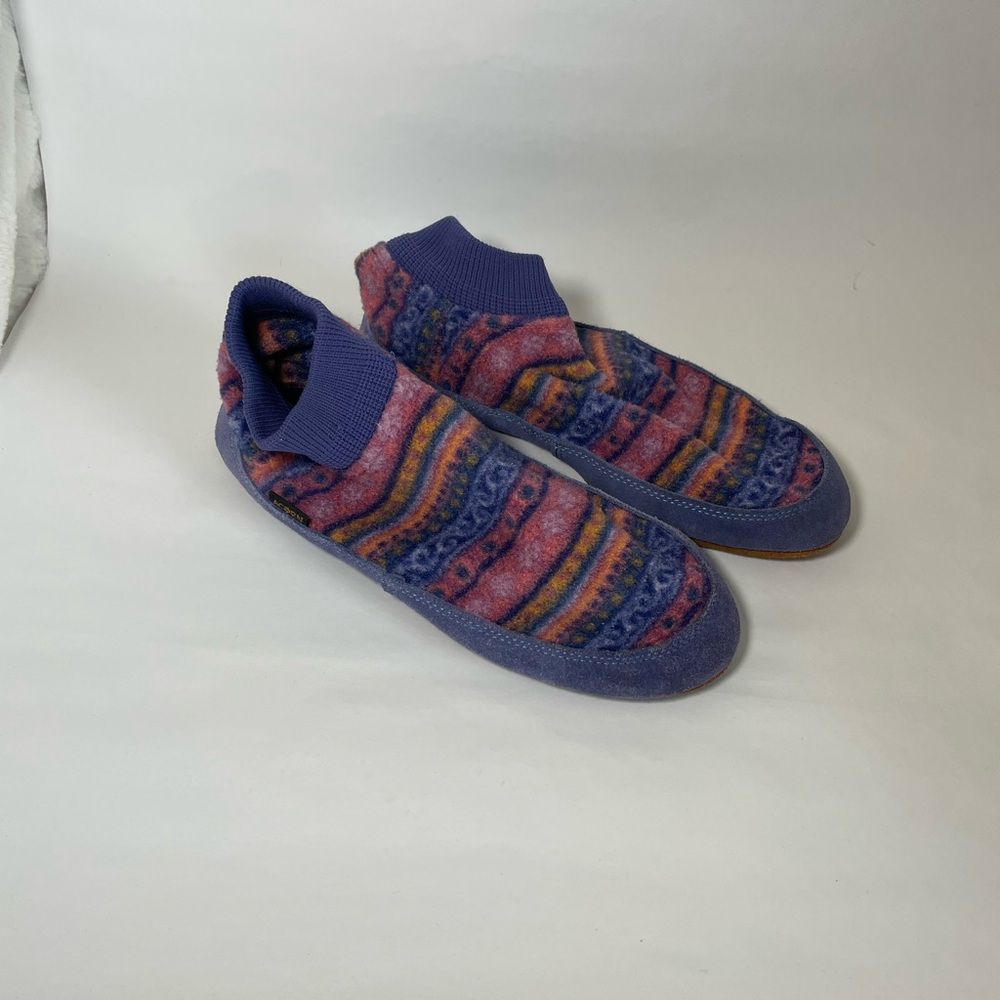 Acorn Women’s Purple & Multi Patterned Slip-On Slippers - Picture 4 of 4
